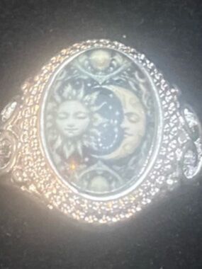 Elegant Silver Stamped S925 Women's Ring